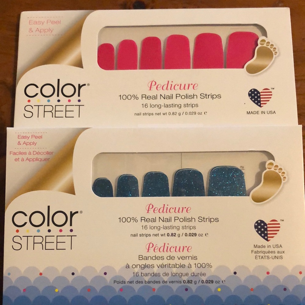 Color Street Pedicure Nail Strips